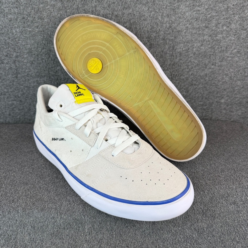 Jordan Series .01 Dear Larry Mens 14 White Suede Sneakers CV8129-100